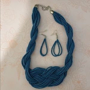 Necklace and earring set